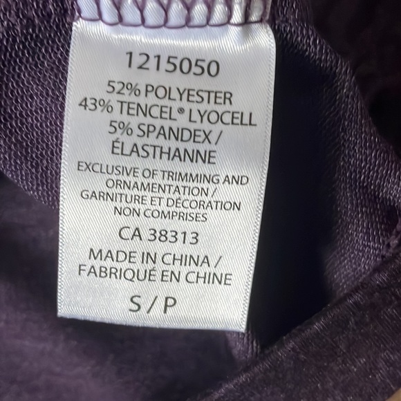 Tuff Athletics, purple crisscross bottom long sleeve - Picture 5 of 5